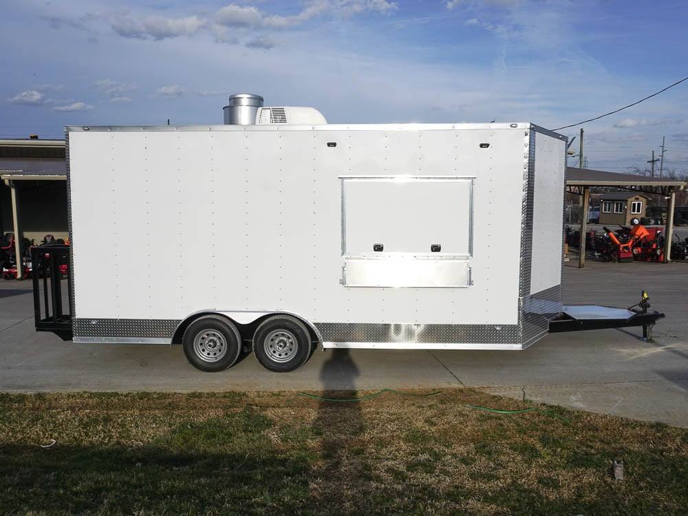 1116-concession-trailer-8.5-x-18-white-food-event-catering-9.jpg Concession Trailer 8.5' X 18' White Food Event Catering