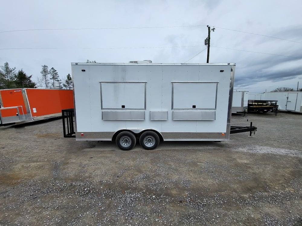 1117-concession-trailer-8.5-x-18-white-food-event-catering-9.jpg Concession Trailer 8.5' X 18' White Food Event Catering