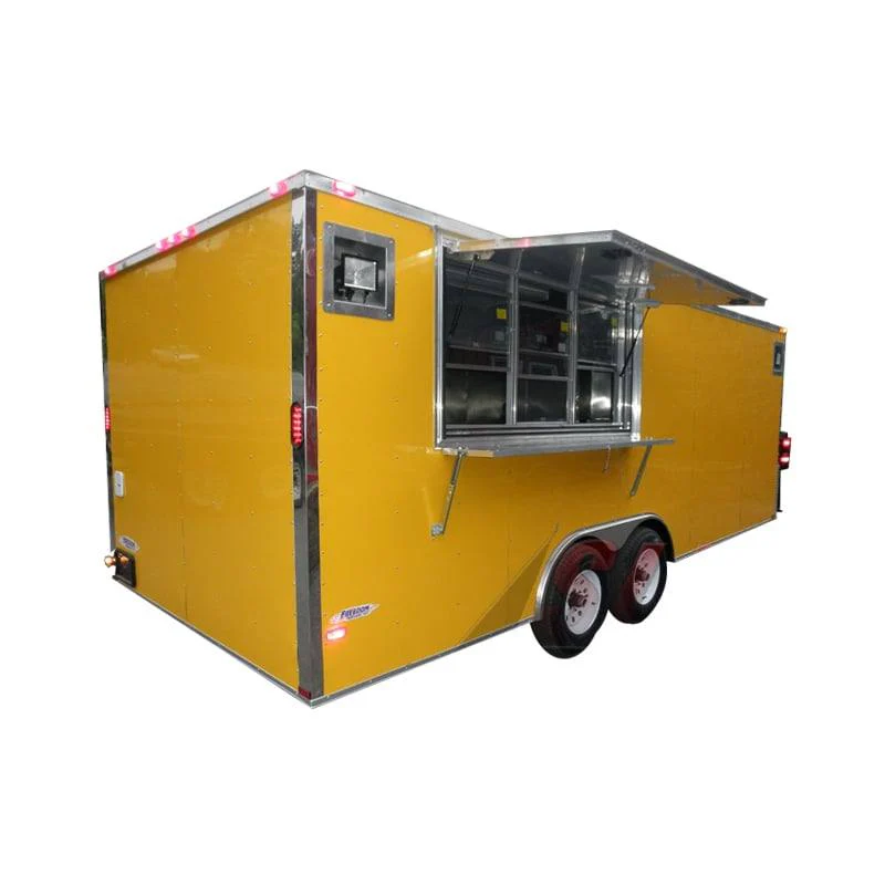 1123-concession-trailer-8.5-x-20-yellow-bbq-event-catering-food-kitchen-enclosed-1.webp Concession Trailer 8.5' x 20' (Yellow) BBQ Event Catering Food Kitchen Enclosed