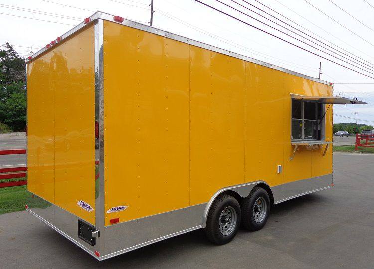 1124-concession-trailer-8.5-x-20-yellow-enclosed-vending-food-custom-18.jpg Concession Trailer 8.5' x 20' (Yellow) Enclosed Vending Food Custom