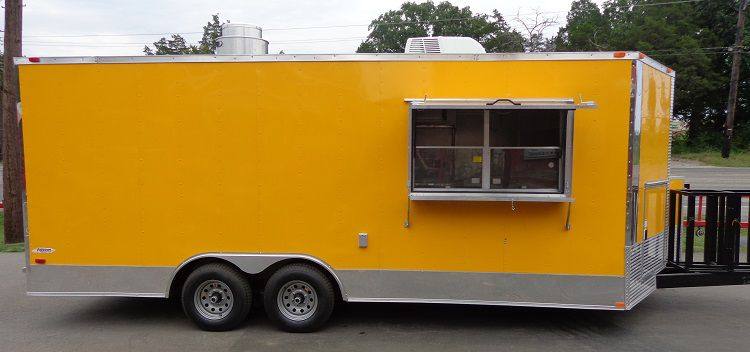 1124-concession-trailer-8.5-x-20-yellow-enclosed-vending-food-custom-2.jpg Concession Trailer 8.5' x 20' (Yellow) Enclosed Vending Food Custom