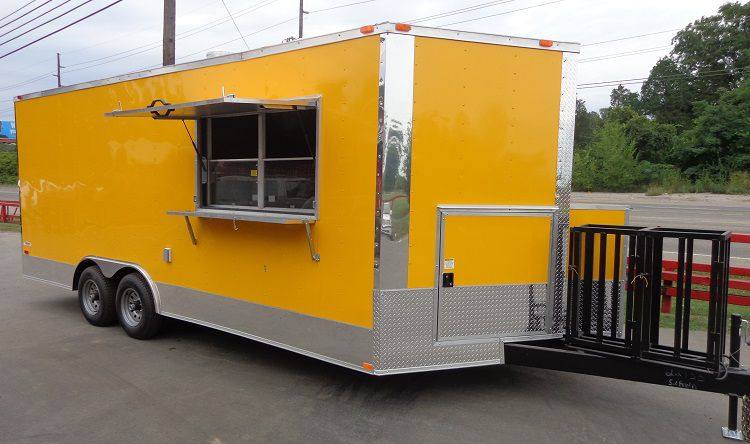 1124-concession-trailer-8.5-x-20-yellow-enclosed-vending-food-custom-23.jpg Concession Trailer 8.5' x 20' (Yellow) Enclosed Vending Food Custom