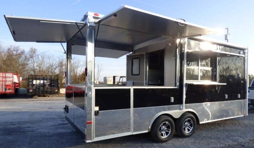 1126-concession-trailer-8.5-x-20-black-bbq-event-catering-13.jpg Concession Trailer 8.5' X 20' Black - BBQ Event Catering