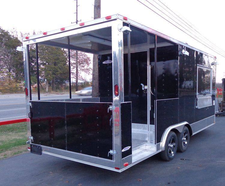 1127-concession-trailer-8.5-x-20-black-bbq-smoker-food-vending-22.jpg Concession Trailer 8.5' x 20' Black - BBQ Smoker Food Vending