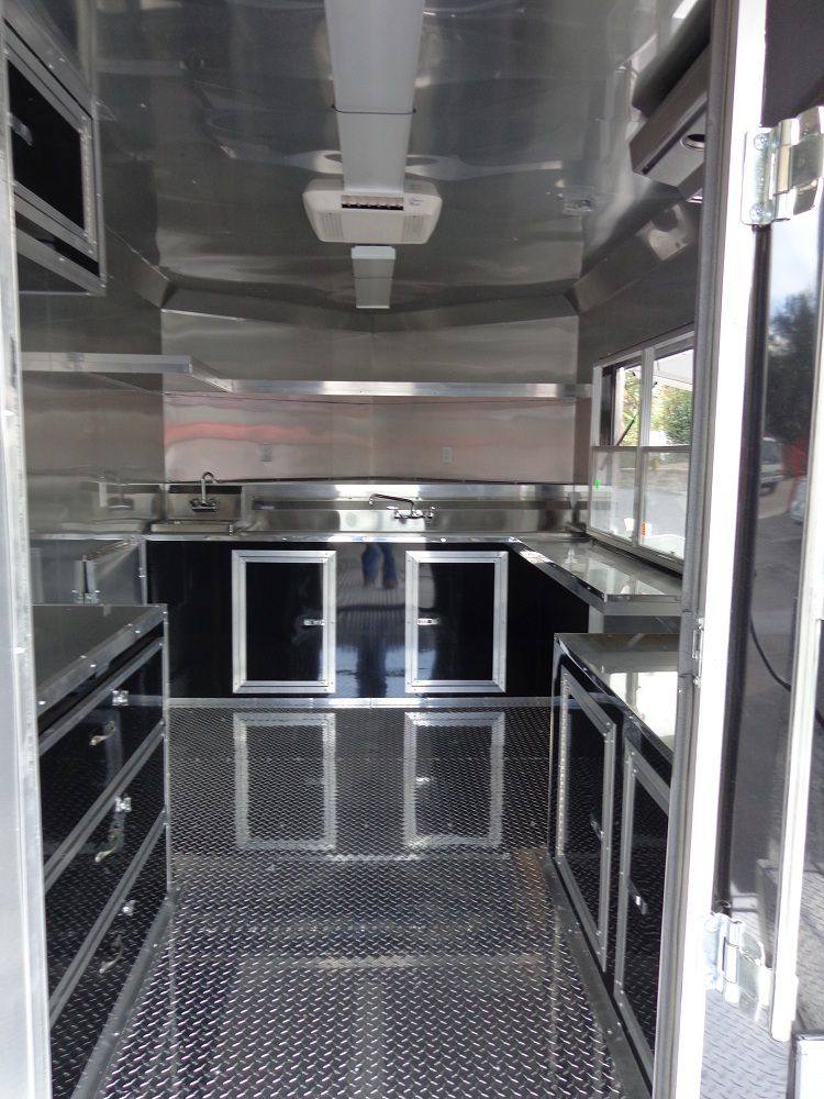 1127-concession-trailer-8.5-x-20-black-bbq-smoker-food-vending-3.jpg Concession Trailer 8.5' x 20' Black - BBQ Smoker Food Vending