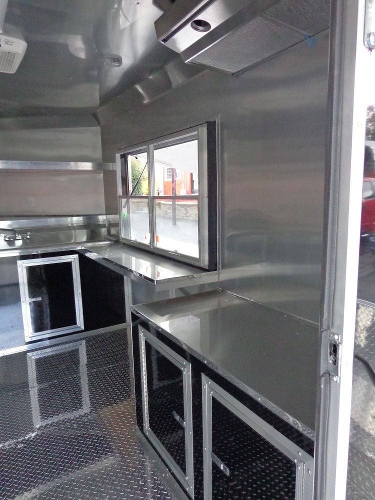 1127-concession-trailer-8.5-x-20-black-bbq-smoker-food-vending-7.jpg Concession Trailer 8.5' x 20' Black - BBQ Smoker Food Vending