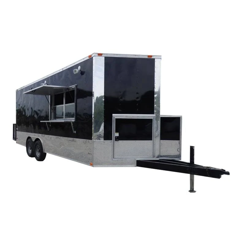 1128-concession-trailer-8.5-x-20-black-catering-event-food-trailer-1.webp Concession Trailer 8.5' x 20' Black - Catering Event Food Trailer