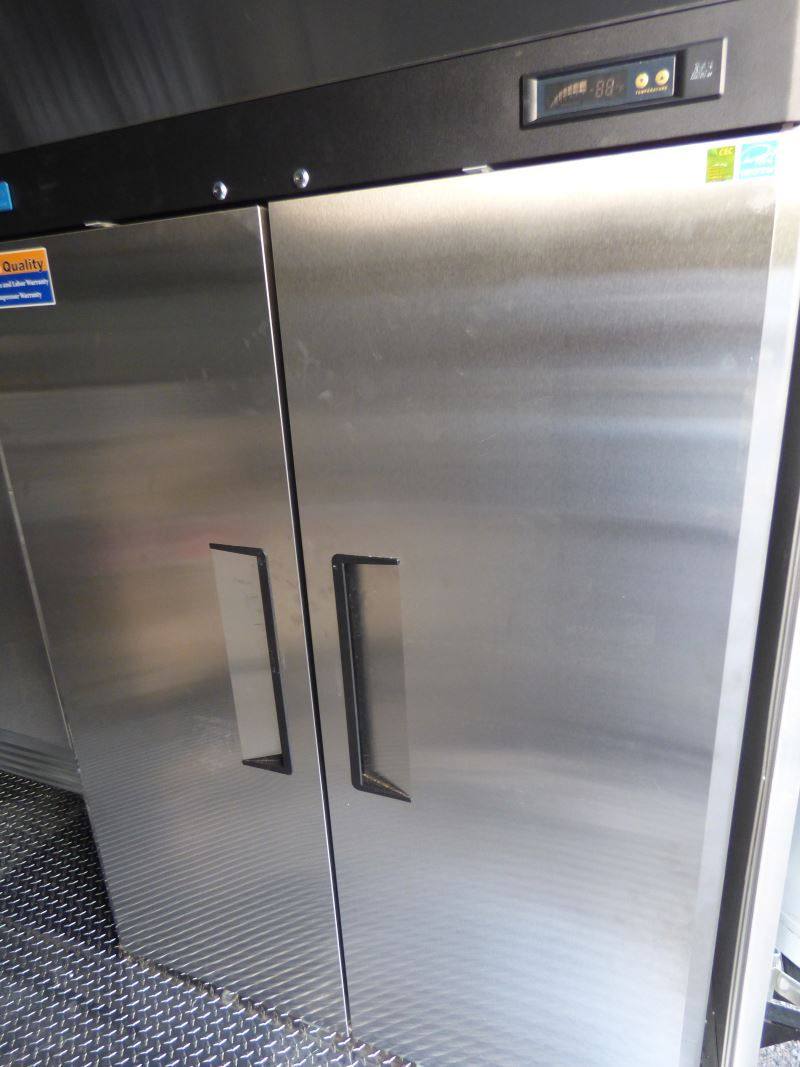 Concession Trailer 8.5' x 20' Black - Catering Event Food Trailer Appliances