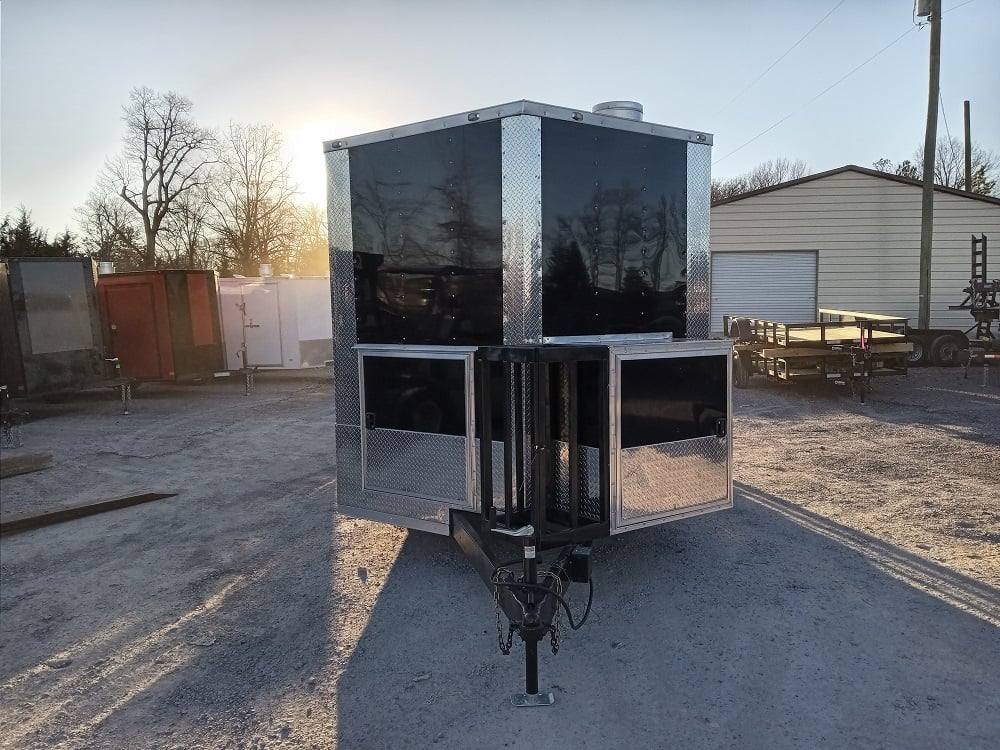 1132-concession-trailer-8.5-x-20-black-food-catering-1.jpg Concession Trailer 8.5' X 20' Black Food Catering