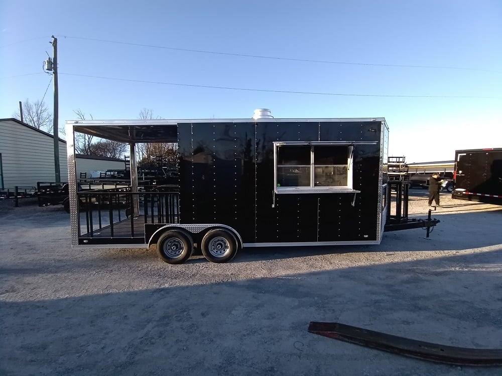 1132-concession-trailer-8.5-x-20-black-food-catering-15.jpg Concession Trailer 8.5' X 20' Black Food Catering