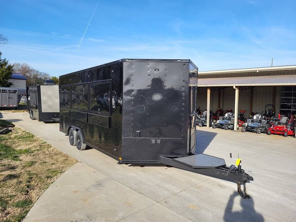1133-concession-trailer-8.5-x-20-black-food-event-catering-vending-13.jpg Concession Trailer 8.5' X 20' Black Food Event Catering Vending