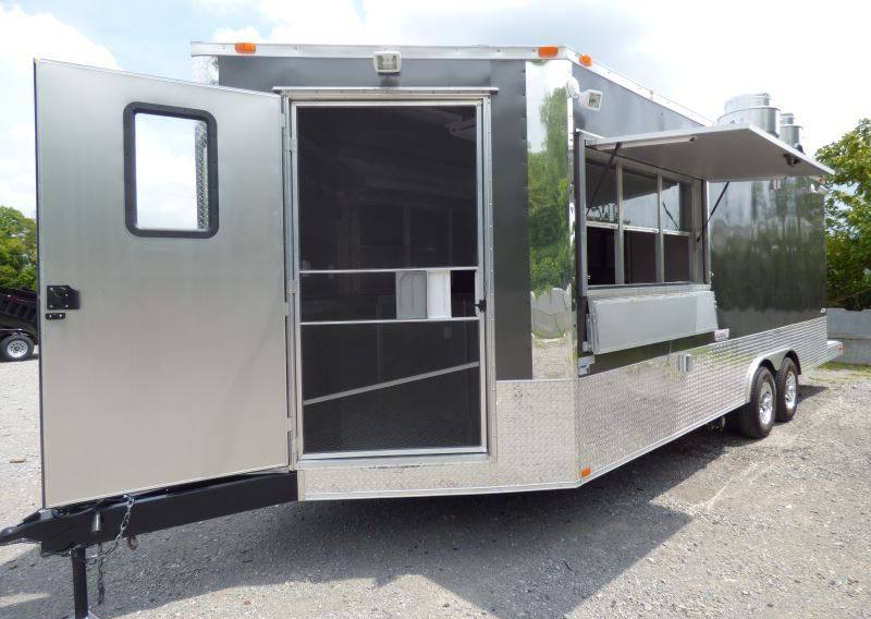 1135-concession-trailer-8.5-x-20-charcoal-gray-catering-trailer-22.jpg Concession Trailer 8.5' x 20' Charcoal Gray Catering Trailer