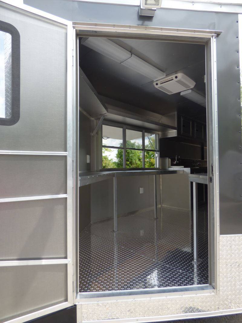 1135-concession-trailer-8.5-x-20-charcoal-gray-catering-trailer-5.jpg Concession Trailer 8.5' x 20' Charcoal Gray Catering Trailer