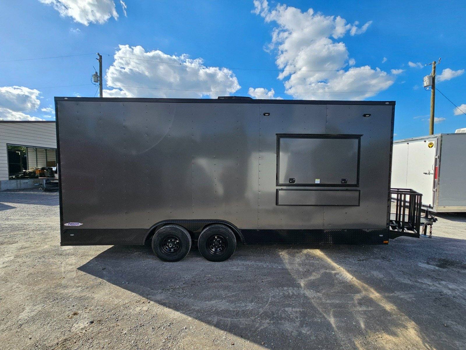 1136-concession-trailer-8.5-x-20-charcoal-grey-food-event-catering-12.jpg Concession Trailer 8.5' X 20' Charcoal Grey Food Event Catering