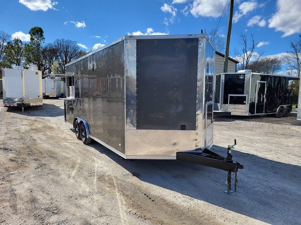 1137-concession-trailer-8.5-x-20-charcoal-grey-food-event-catering-1.jpg Concession Trailer 8.5' X 20' Charcoal Grey Food Event Catering