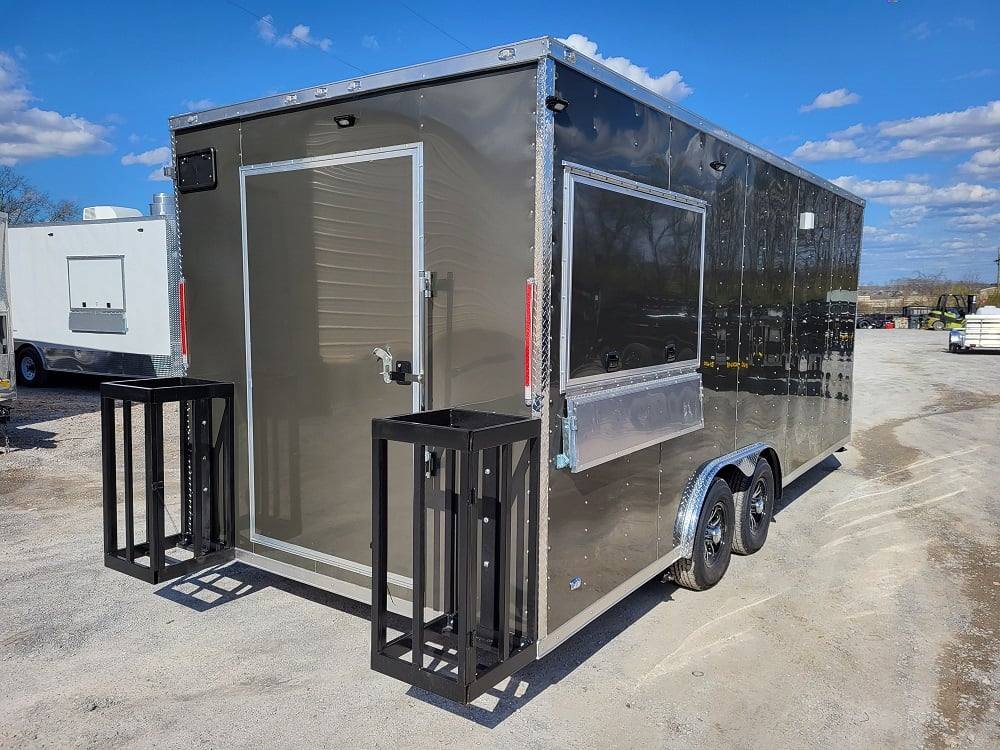 1137-concession-trailer-8.5-x-20-charcoal-grey-food-event-catering-8.jpg Concession Trailer 8.5' X 20' Charcoal Grey Food Event Catering