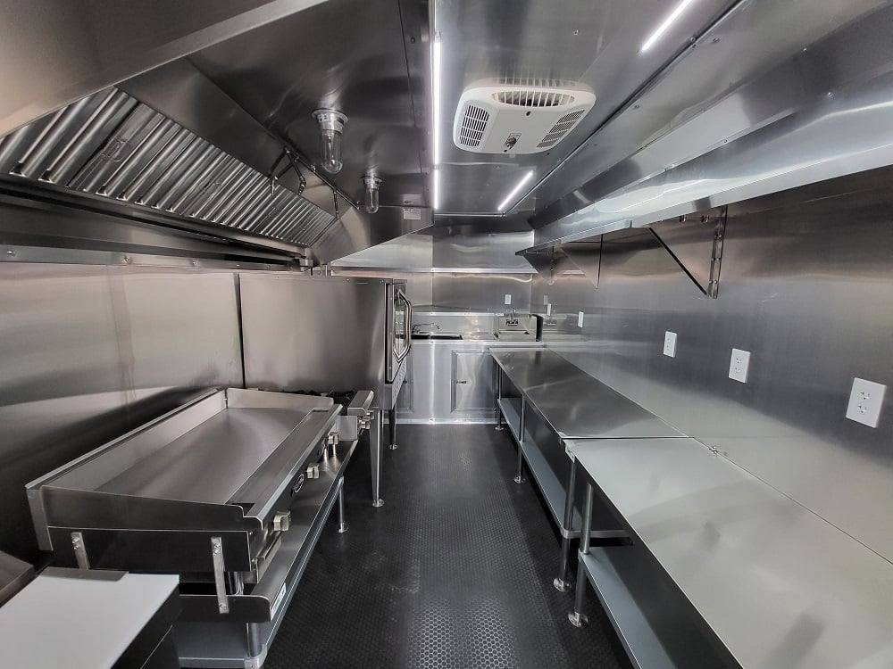 Concession Trailer 8.5' X 20' Charcoal Grey Food Event Catering