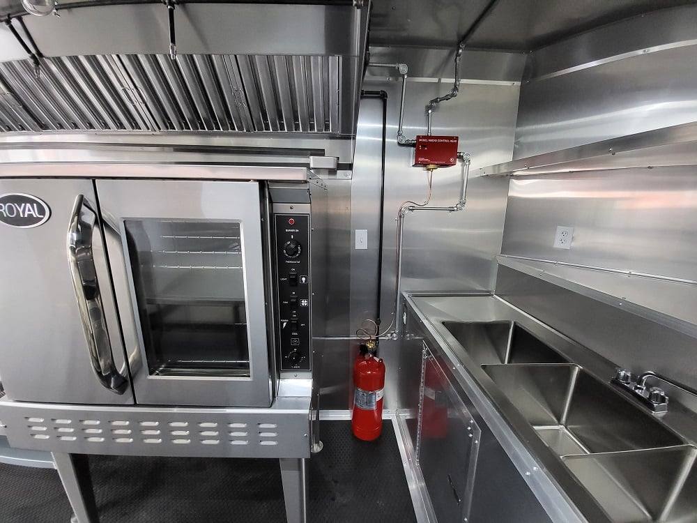 Concession Trailer 8.5' X 20' Charcoal Grey Food Event Catering