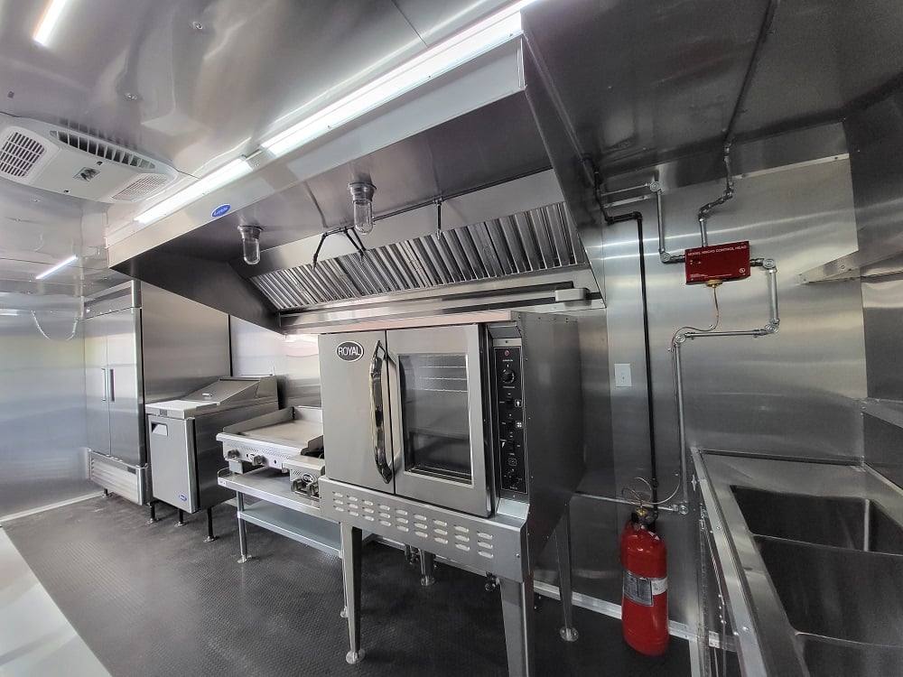 Concession Trailer 8.5' X 20' Charcoal Grey Food Event Catering