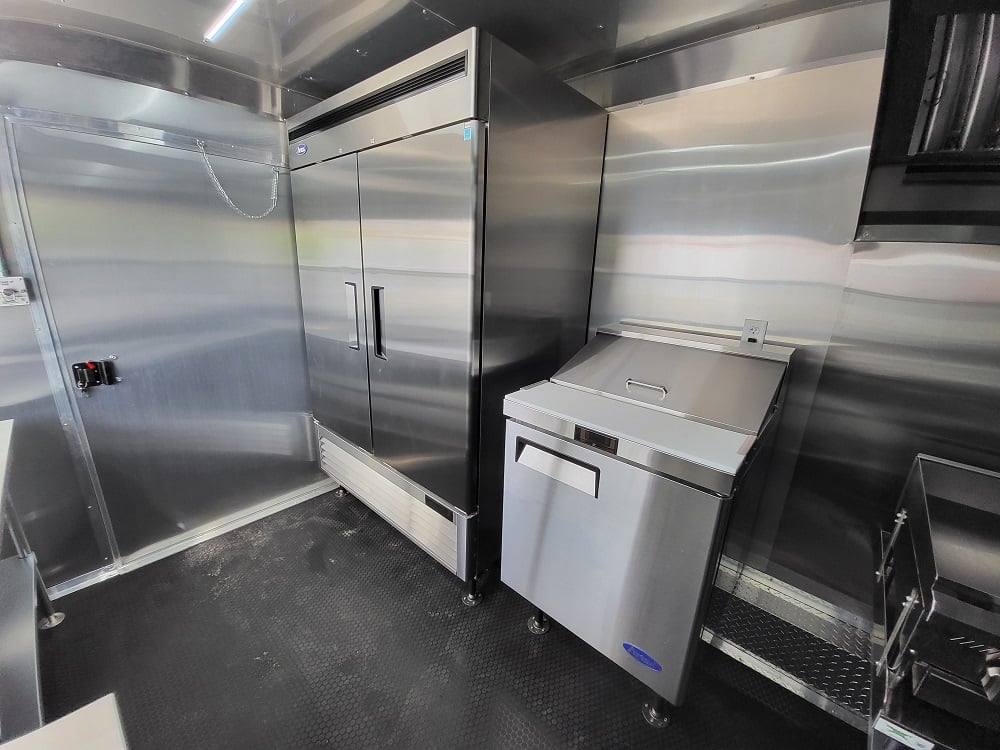 Concession Trailer 8.5' X 20' Charcoal Grey Food Event Catering