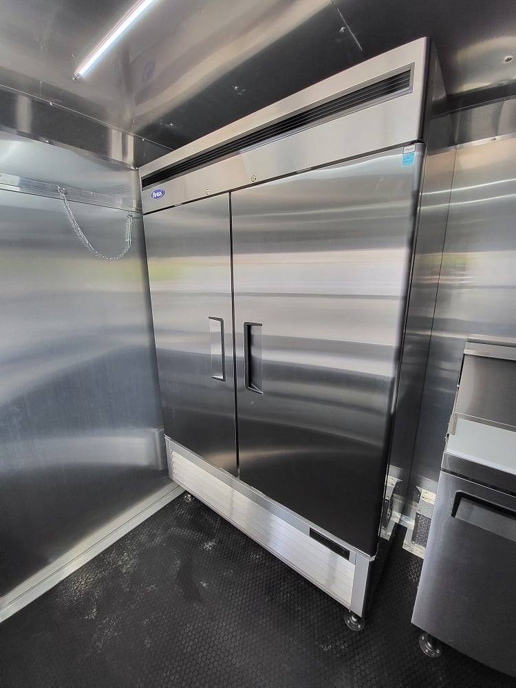 Concession Trailer 8.5' X 20' Charcoal Grey Food Event Catering