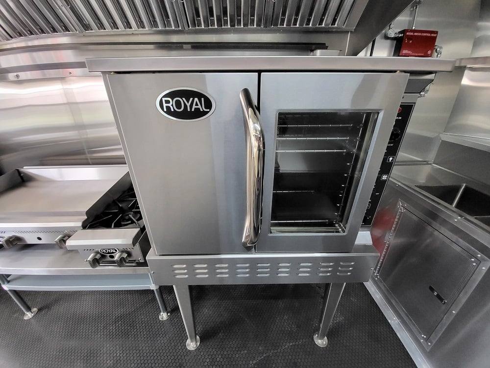 Concession Trailer 8.5' X 20' Charcoal Grey Food Event Catering