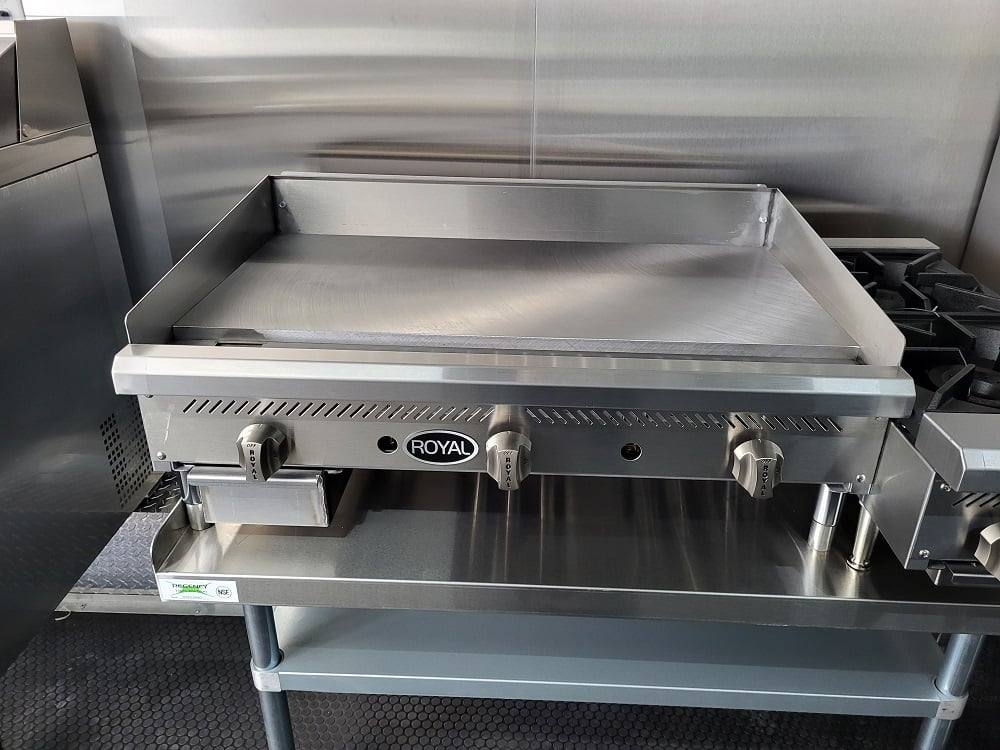 Concession Trailer 8.5' X 20' Charcoal Grey Food Event Catering