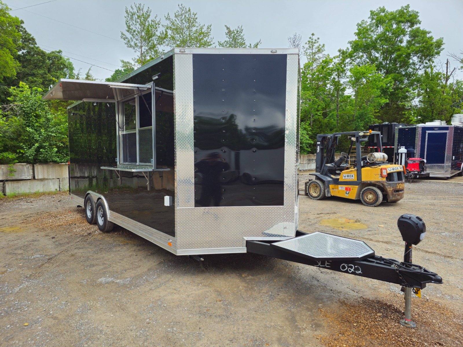 1139-concession-trailer-8.5-x-20-food-event-catering-black-1.jpg Concession Trailer 8.5' X 20' Food Event Catering Black