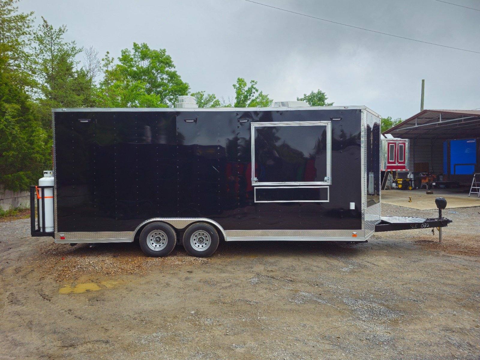 1139-concession-trailer-8.5-x-20-food-event-catering-black-13.jpg Concession Trailer 8.5' X 20' Food Event Catering Black