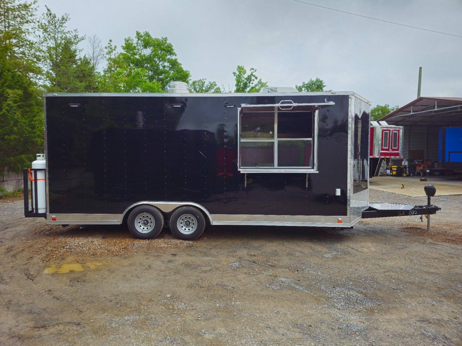 1139-concession-trailer-8.5-x-20-food-event-catering-black-15.jpg Concession Trailer 8.5' X 20' Food Event Catering Black
