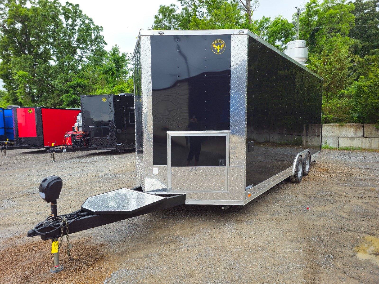 1139-concession-trailer-8.5-x-20-food-event-catering-black-3.jpg Concession Trailer 8.5' X 20' Food Event Catering Black