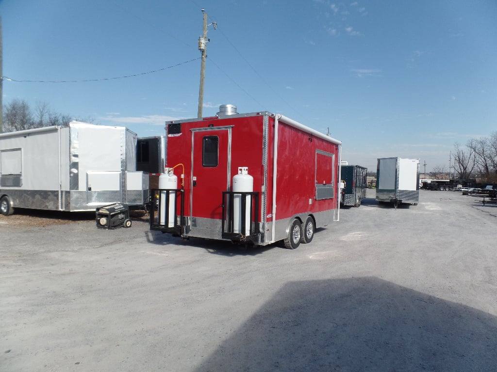 114-8.5-x-16-concession-food-victory-red-trailer-with-appliances-10.jpg 8.5' x 16' Concession Food Victory Red Trailer With Appliances