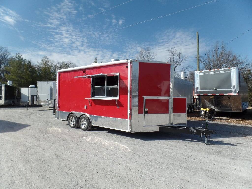 114-8.5-x-16-concession-food-victory-red-trailer-with-appliances-17.jpg 8.5' x 16' Concession Food Victory Red Trailer With Appliances
