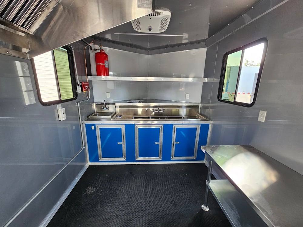 1140-concession-trailer-8.5-x-20-food-event-catering-cobalt-blue-16.jpg Concession Trailer 8.5' X 20' Food Event Catering Cobalt Blue