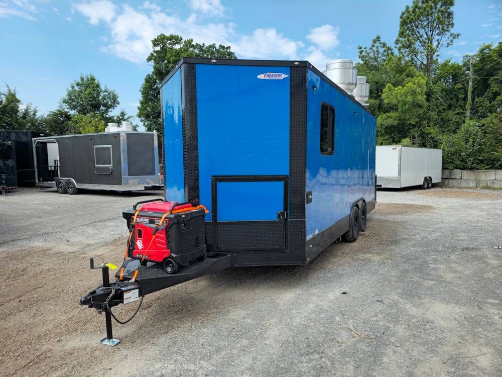 1140-concession-trailer-8.5-x-20-food-event-catering-cobalt-blue-3.jpg Concession Trailer 8.5' X 20' Food Event Catering Cobalt Blue