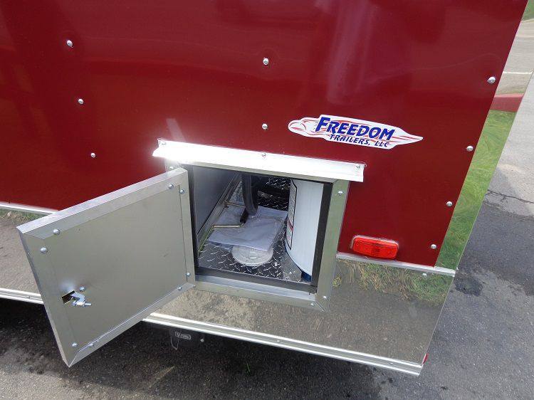 1143-concession-trailer-8.5-x-20-red-custom-enclosed-event-food-kitchen-10.jpg Concession Trailer 8.5' x 20' Red - Custom Enclosed Event Food Kitchen
