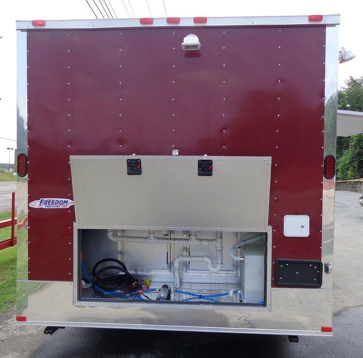 1143-concession-trailer-8.5-x-20-red-custom-enclosed-event-food-kitchen-11.jpg Concession Trailer 8.5' x 20' Red - Custom Enclosed Event Food Kitchen