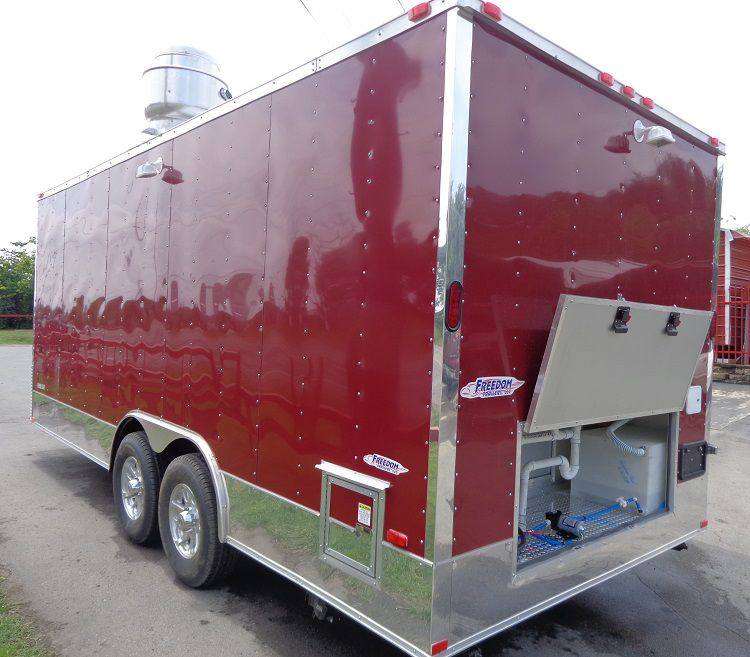 1143-concession-trailer-8.5-x-20-red-custom-enclosed-event-food-kitchen-15.jpg Concession Trailer 8.5' x 20' Red - Custom Enclosed Event Food Kitchen