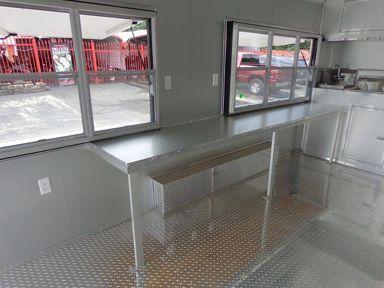 1143-concession-trailer-8.5-x-20-red-custom-enclosed-event-food-kitchen-26.jpg Concession Trailer 8.5' x 20' Red - Custom Enclosed Event Food Kitchen