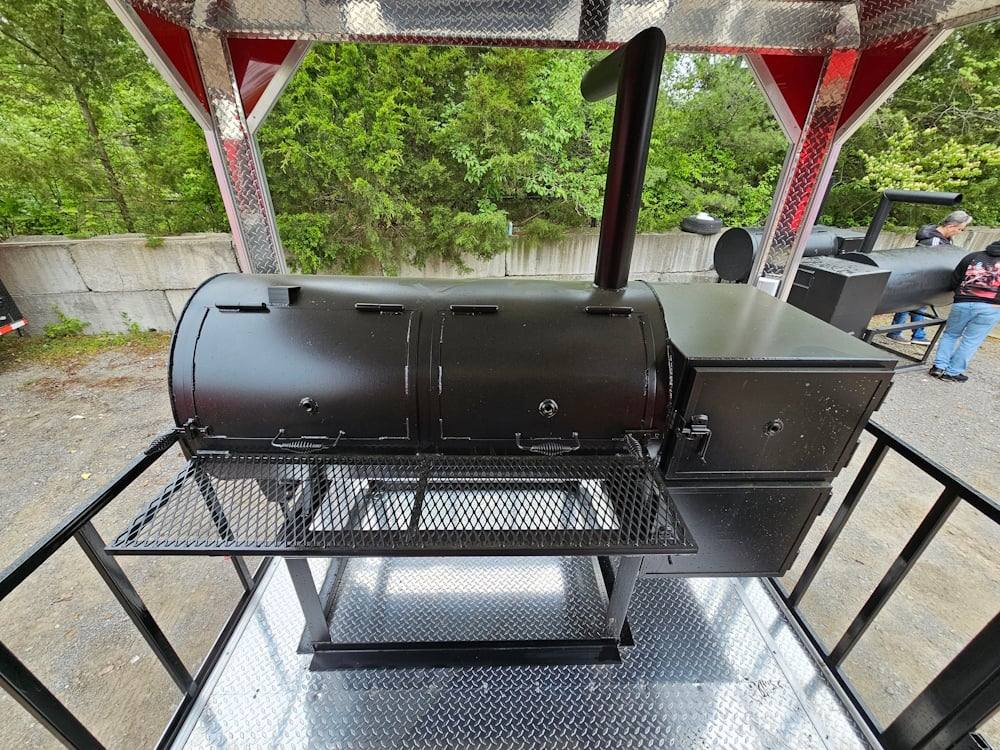 1144-concession-trailer-8.5-x-20-red-bbq-smoker-event-catering-17.jpg Concession Trailer 8.5' X 20' Red BBQ Smoker Event Catering