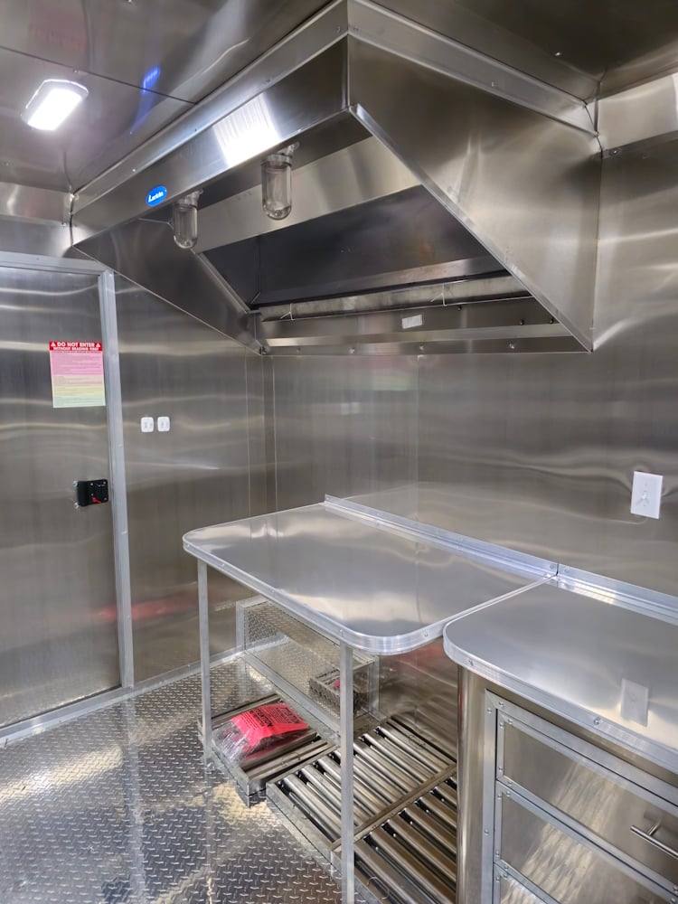 1144-concession-trailer-8.5-x-20-red-bbq-smoker-event-catering-25.jpg Concession Trailer 8.5' X 20' Red BBQ Smoker Event Catering