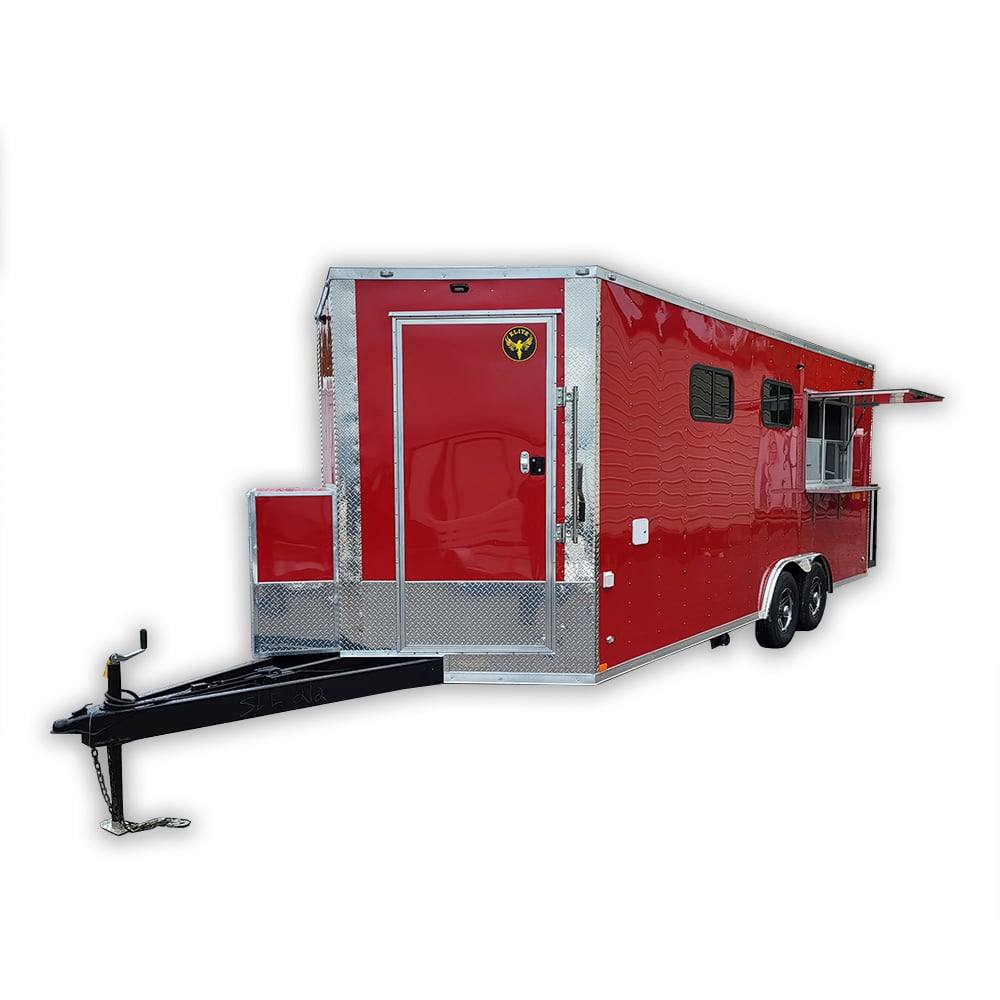 1145-concession-trailer-8.5-x-20-red-food-catering-event-1.jpg Concession Trailer 8.5' X 20' Red Food Catering Event