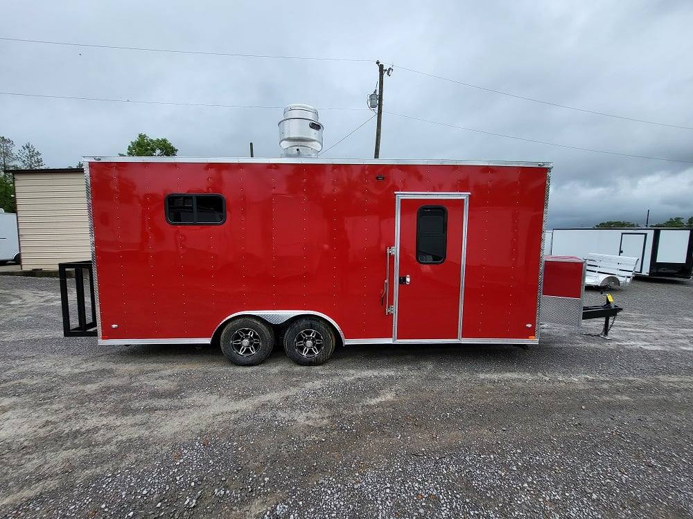 1145-concession-trailer-8.5-x-20-red-food-catering-event-10.jpg Concession Trailer 8.5' X 20' Red Food Catering Event