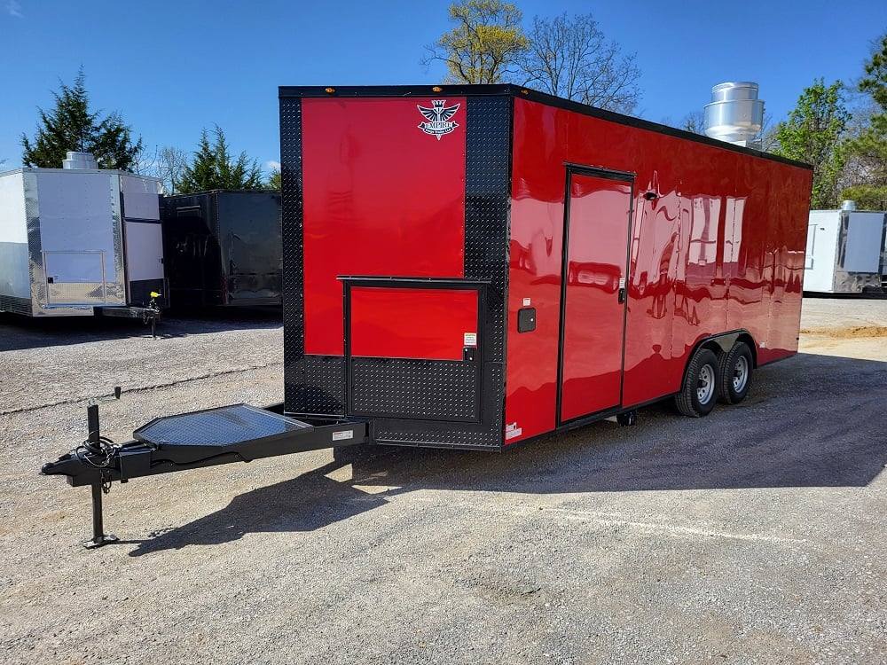 1146-concession-trailer-8.5-x-20-red-food-event-catering-3.jpg Concession Trailer 8.5' X 20' Red Food Event Catering