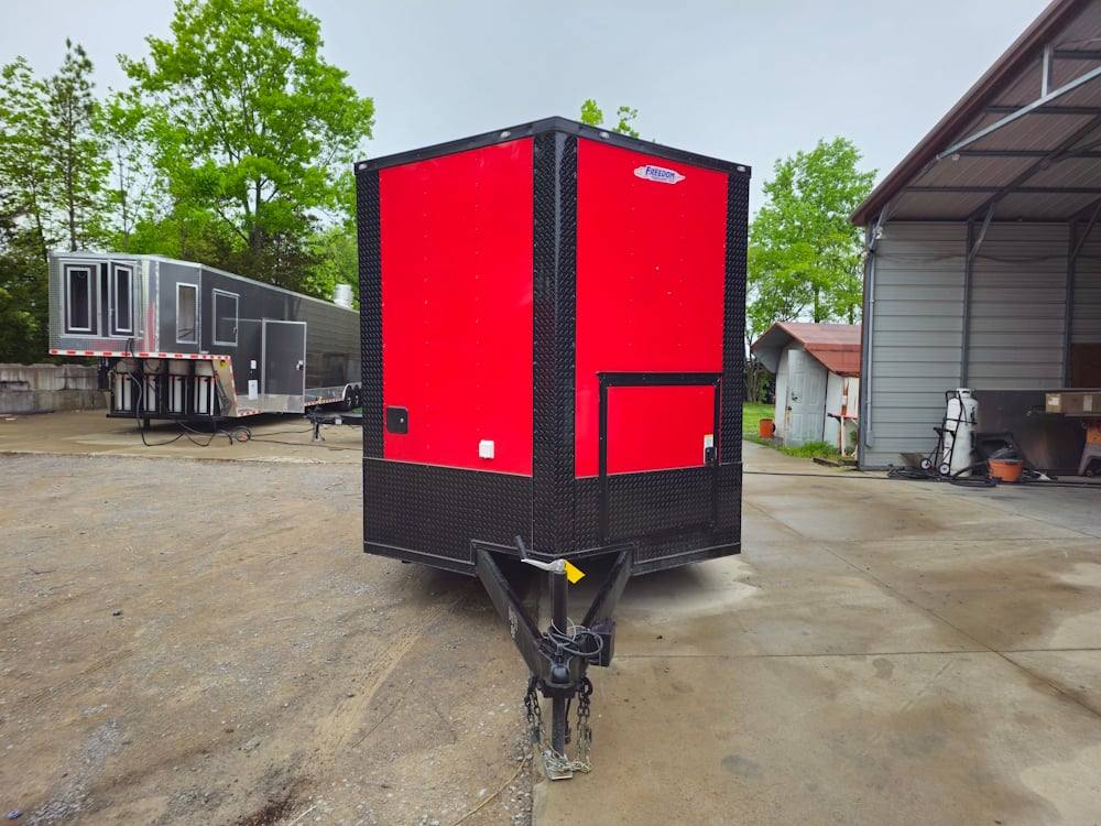 1147-concession-trailer-8.5-x-20-red-pizza-vending-2.jpg Concession Trailer 8.5' X 20' Red Pizza Vending