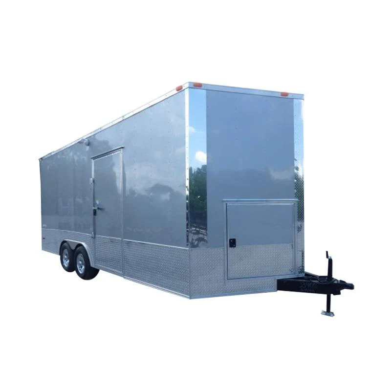 1148-concession-trailer-8.5-x-20-silver-food-event-catering-1.webp Concession Trailer 8.5' X 20' Silver - Food Event Catering