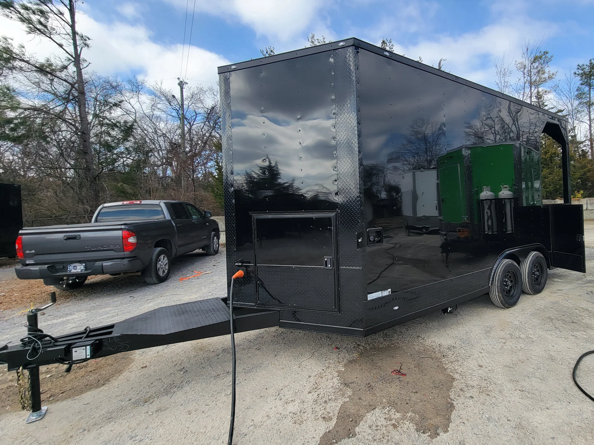 115-8.5-x-16-concession-trailer-black-w-blackout-food-and-event-catering-with-4-porch-3.webp 8.5' X 16' Concession Trailer Black W/ Blackout Food and Event Catering With 4' Porch