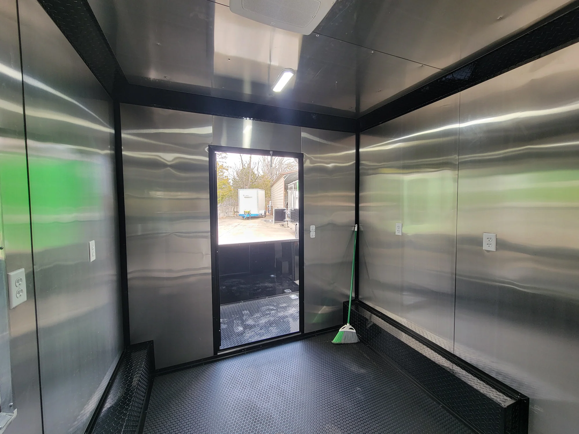115-8.5-x-16-concession-trailer-black-w-blackout-food-and-event-catering-with-4-porch-9.webp 8.5' X 16' Concession Trailer Black W/ Blackout Food and Event Catering With 4' Porch