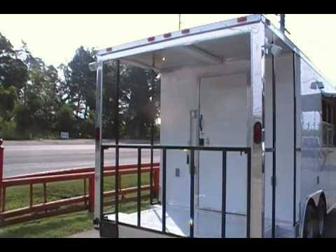 1152-concession-trailer-8.5-x-20-white-food-concession-event-bbq-smoker-7.jpg Concession Trailer 8.5' x 20' White - Food Concession Event BBQ Smoker