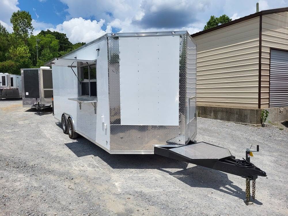 1153-concession-trailer-8.5-x-20-white-event-catering-food-15.jpg Concession Trailer 8.5' X 20' White Event Catering Food